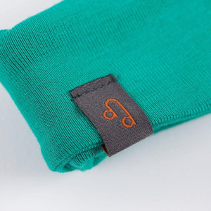 Close up of fabric used to make bamboo yoga sports headband